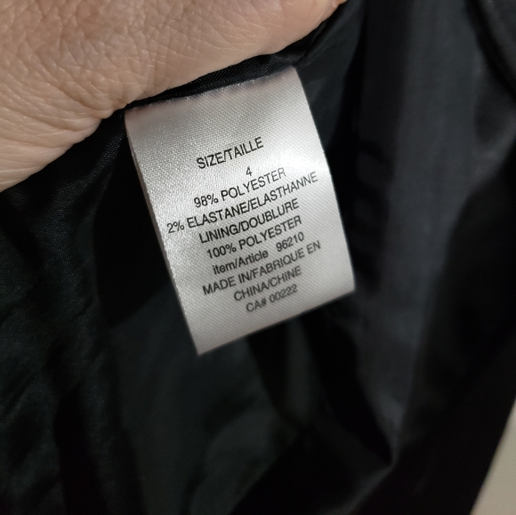 Blazer, Flashlights brand Corset back, silver sparkly skull, lace on bottom. - Picture 3 of 5